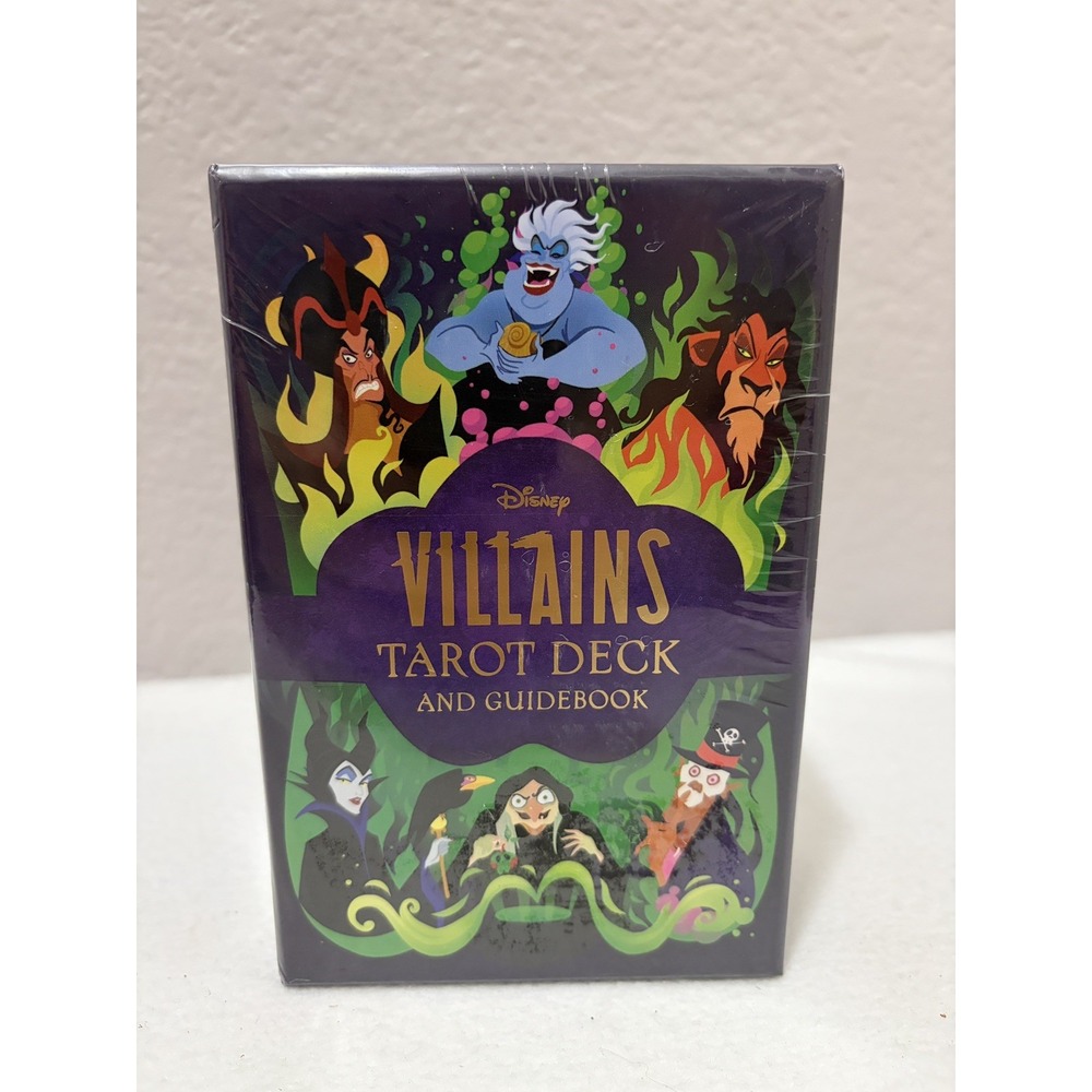 Disney Villains Tarot Deck and Guidebook | Movie Tarot Deck | Pop Culture Tarot
